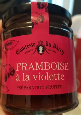 Préparation fruitée - Framboise à la violette