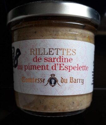 Rillettes sardine au piment d'Espellete