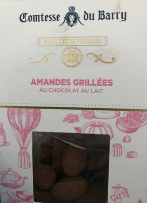 Amandes grillés au chocolat au lait