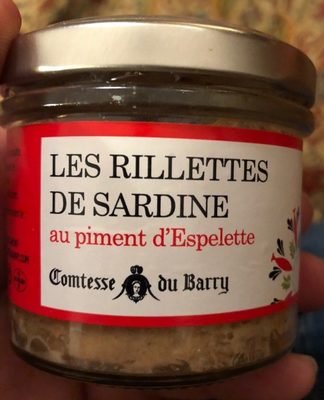Rillettes de sardine front packaging