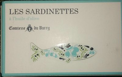 Les sardinettes à l'huile d'olive front packaging