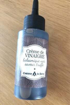 Creme de vinaigre balsamique noir saveur truffe
