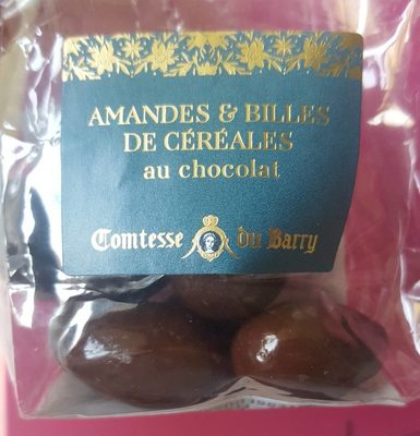 Amande billes de céréales au chocolat