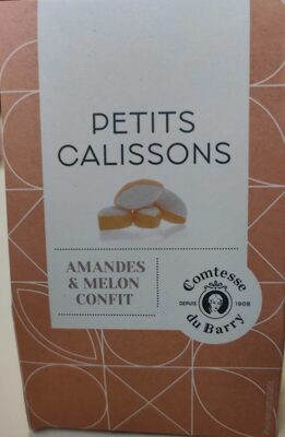 Petits calissons amande & melon confit