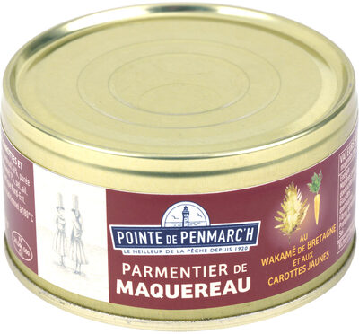 Parmentier de maquereau aux carottes jaunes et wakamé de Bretagne - la boîte de