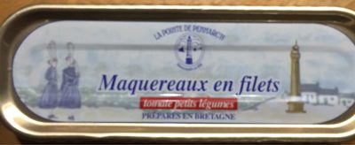 Maquereaux en filets tomates petits légumes