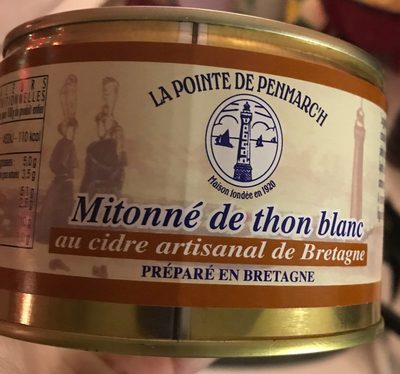 Mitonne de thon blanc front packaging