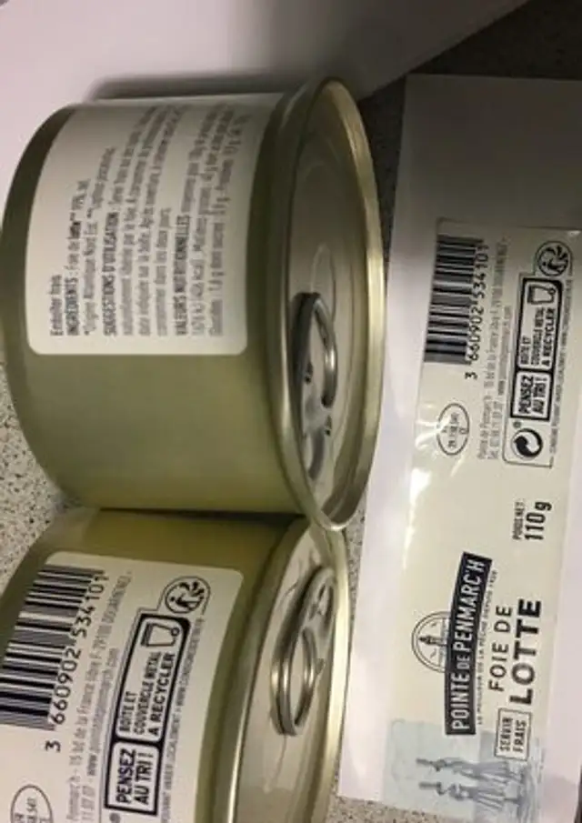 Foie de lotte front packaging
