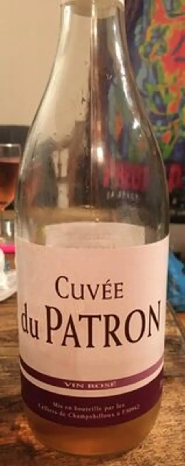Cuvée du patron