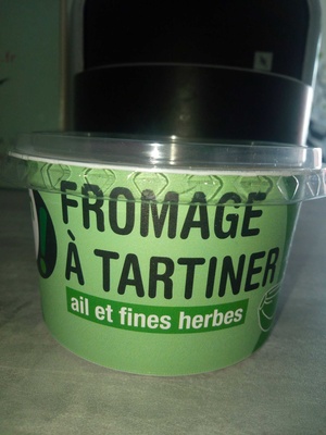 Fromage à tartiner ail et fines herbes