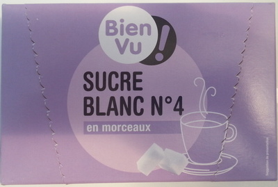 Sucre blanc numéro 4 en morceaux