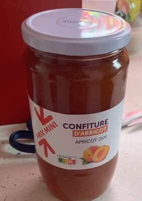 Confiture d’abricot front packaging