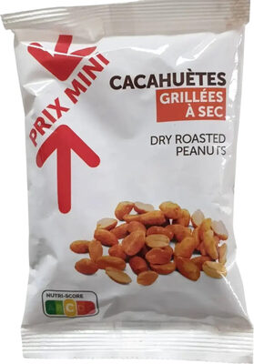 Cacahuètes grillées à sec