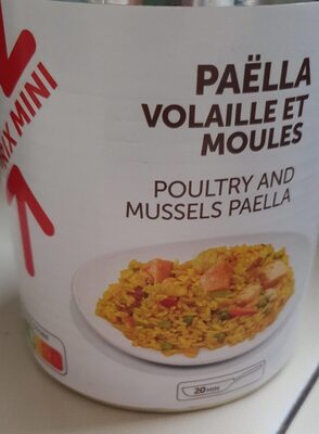 Paëla volaille et moules