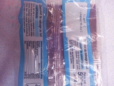 Chocolat de ménage au lait