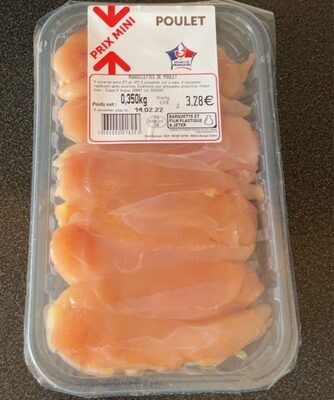 Aiguillettes de poulet