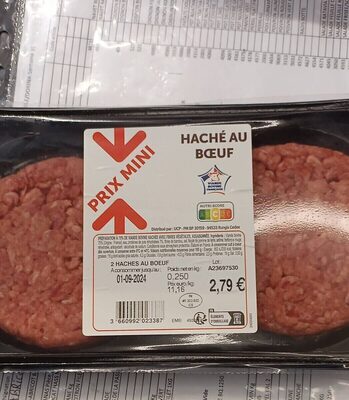 Steak haché au boeuf