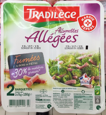 Allumettes fumees au bois de hetre