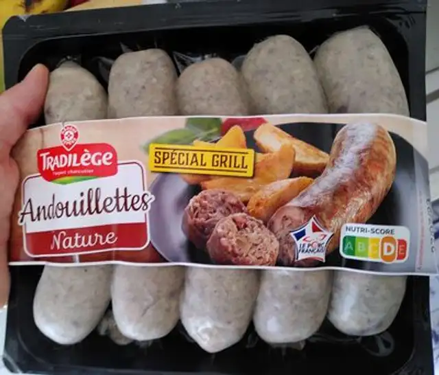 Andouillettes Nature front packaging