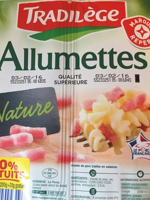Allumettes Nature