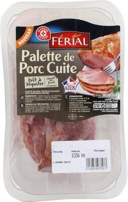 Palette de porc cuite - poids variable