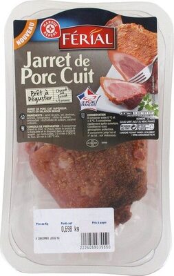 Jarret de porc cuit - poids variable