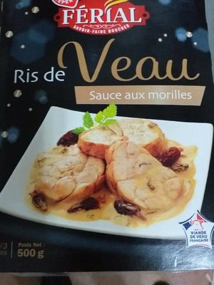 Dis de veau sauce morilles