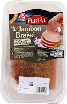Noix de jambon braisé - poids variable