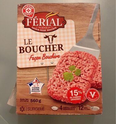 Le boucher front packaging