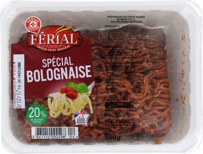 Spécial bolognaise 20 % Mat. Gr.