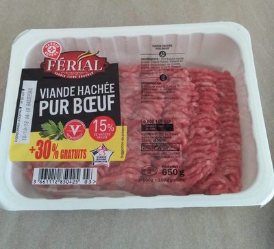 Viande Hachée 100% Pur Boeuf