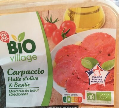 Carpaccio boeuf