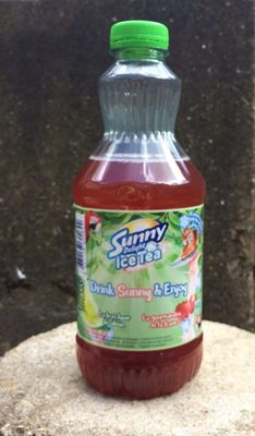 Icea tea thé noir infusé fraises