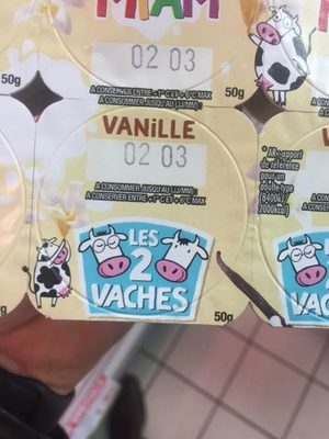 P'tits miam  fromage blanc bio sucré à la vanille