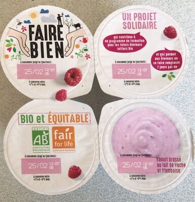 Faire Bien front packaging