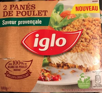 Panés de poulet provençale