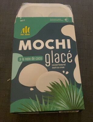 mochi glacé à la noix de coco front packaging
