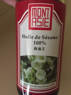 Huile de sésame 100%