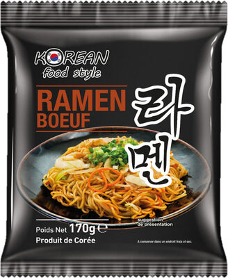 Nouilles Ramen Sachet Bœuf