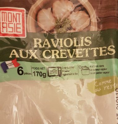Ravioli aux crevettes
