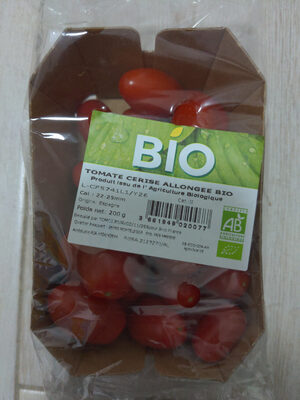 Tomates cerise allongée bio