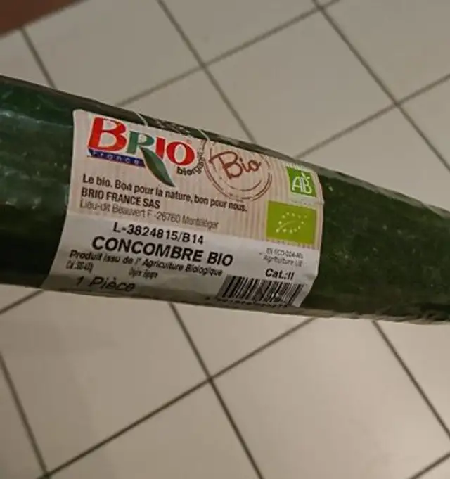 Concombre front packaging