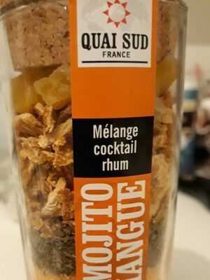 Melange cocktail mojito mangue