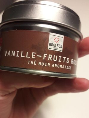 Vanille fruits rouges front packaging