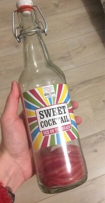 Sex on the beach cocktail