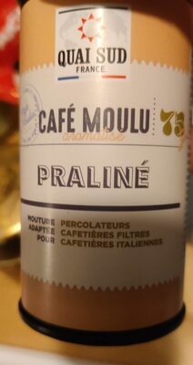 Café moulu praliné