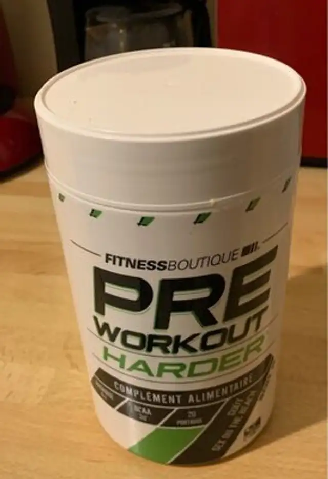 Pre workout harder