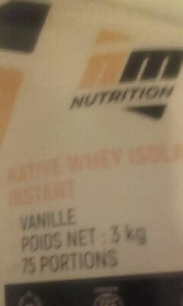 Native whey isolat instant