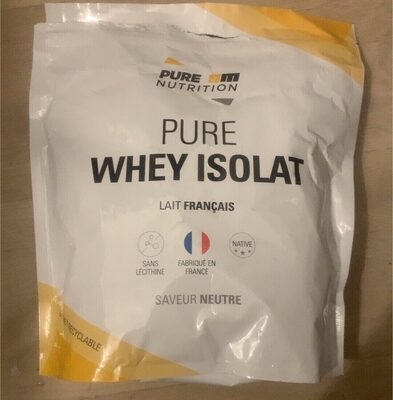 Pure Whey Isolat Saveur neutre