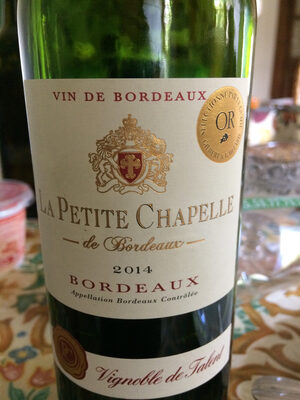 La petite chapelle front packaging